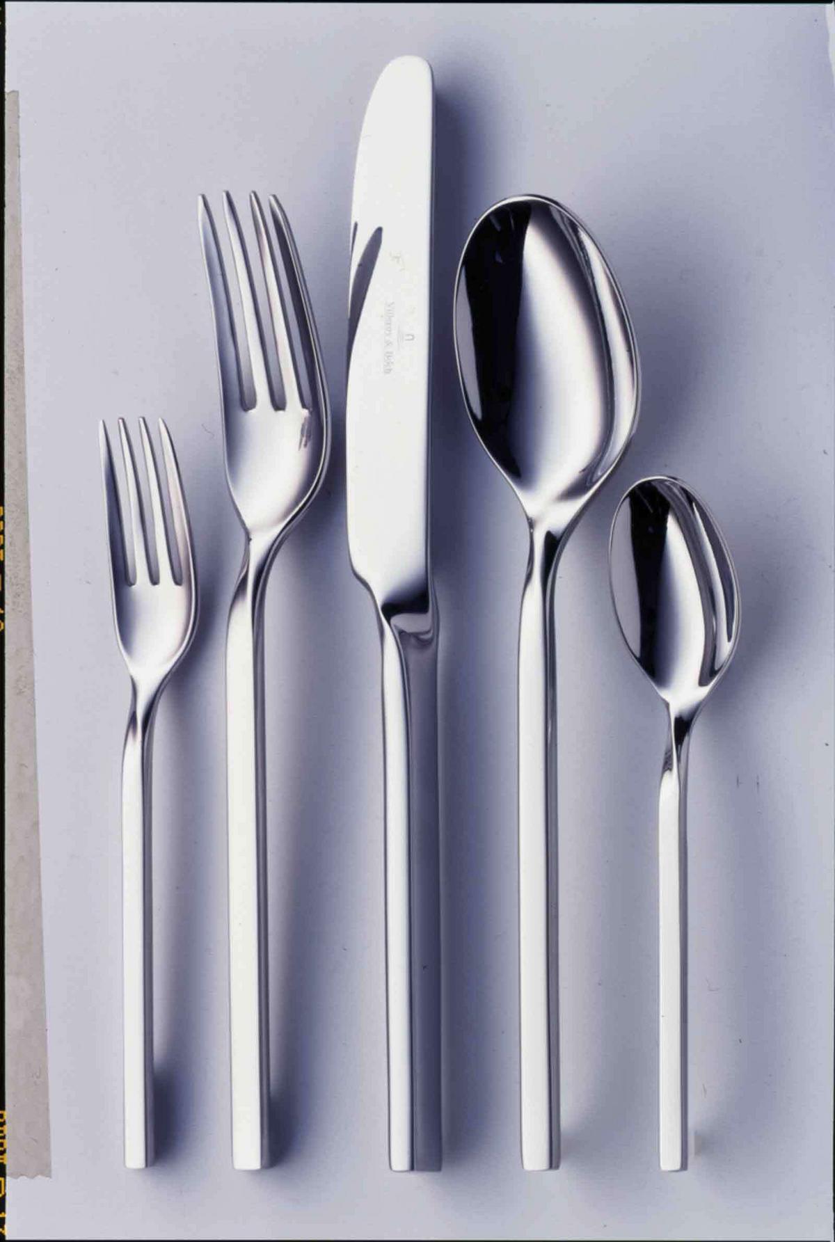 KUCHENGABEL NewWave edelstahl 15,5 cm 6er Set - Silberfarben, Metall - Villeroy & Boch