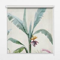 INNENROLLO - Fensterrollo - Rollo - 120x140 cm - Exotische Natur - Grün, Kunststoff (120/140/0.5cm) - TULUP