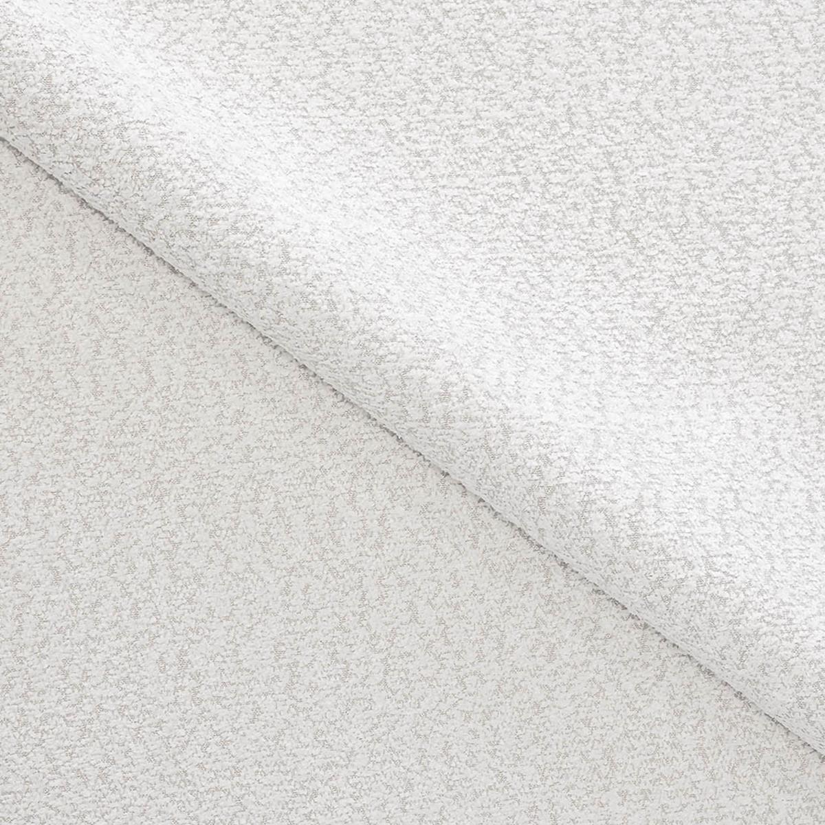 POLSTERBETT Amira mit Bettkasten, Creme Boucle 120x200 cm - Birkefarben/Schwarz, Holzwerkstoff/Kunststoff (120/200cm) - WFL GROUP