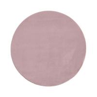 TEPPICH Hellviolett 160 cm Vantira - Violett, Kunststoff (160/160cm) - Beliani