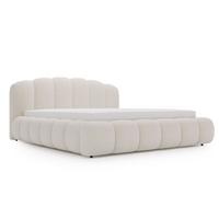 POLSTERBETT CLOUD SOFT - Weiß, Textil (226/234cm) - Graingold