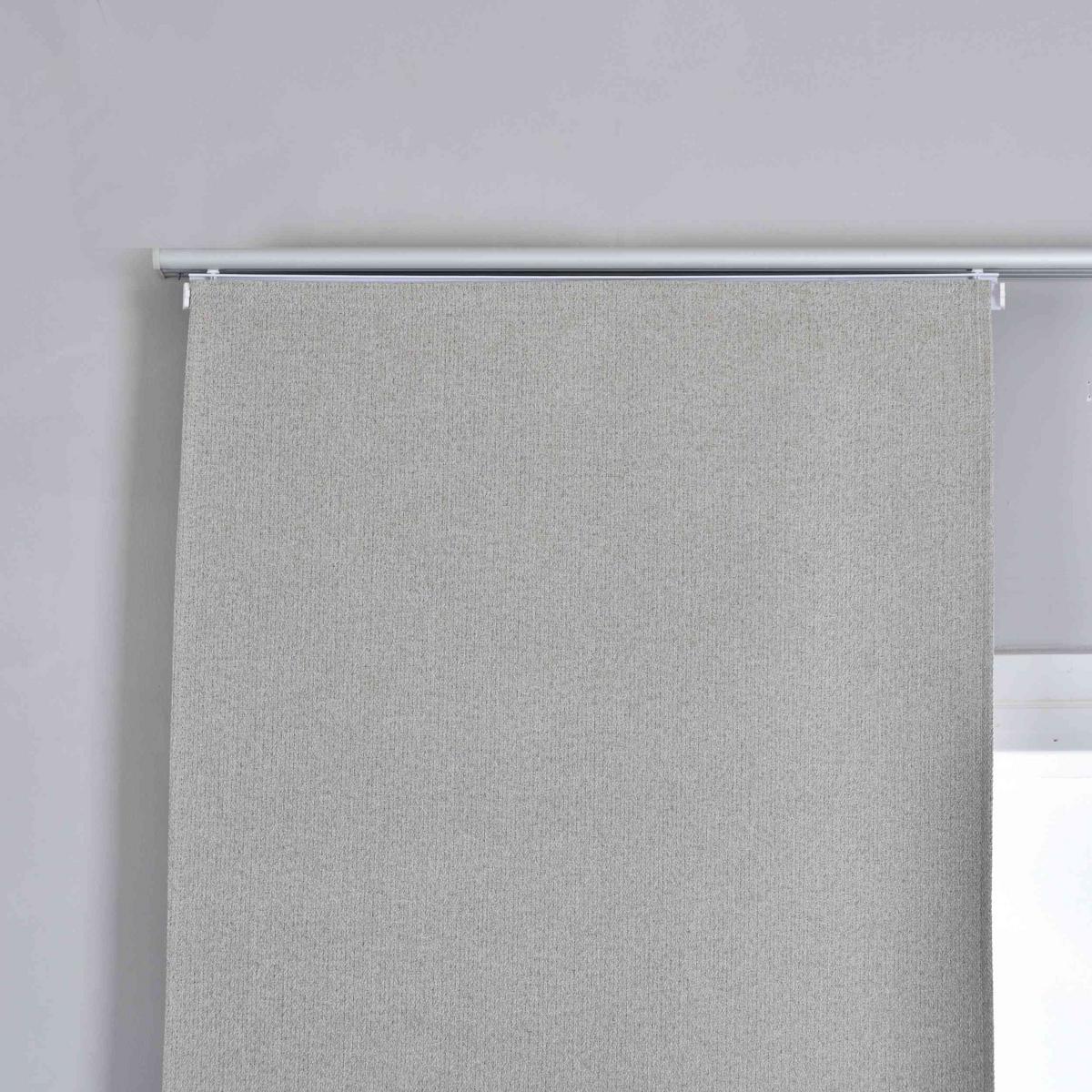 SCHIEBEVORHANG »München Dark« HxB 245x60 cm Sand - Sandfarben, Textil (60/245/245cm) - Gardinenbox