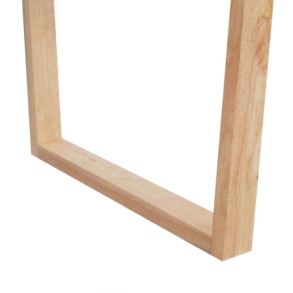 ESSTISCH Holz hellbraun 180/95 cm Camden - Hellbraun, Holzwerkstoff (180/95/76cm) - Beliani