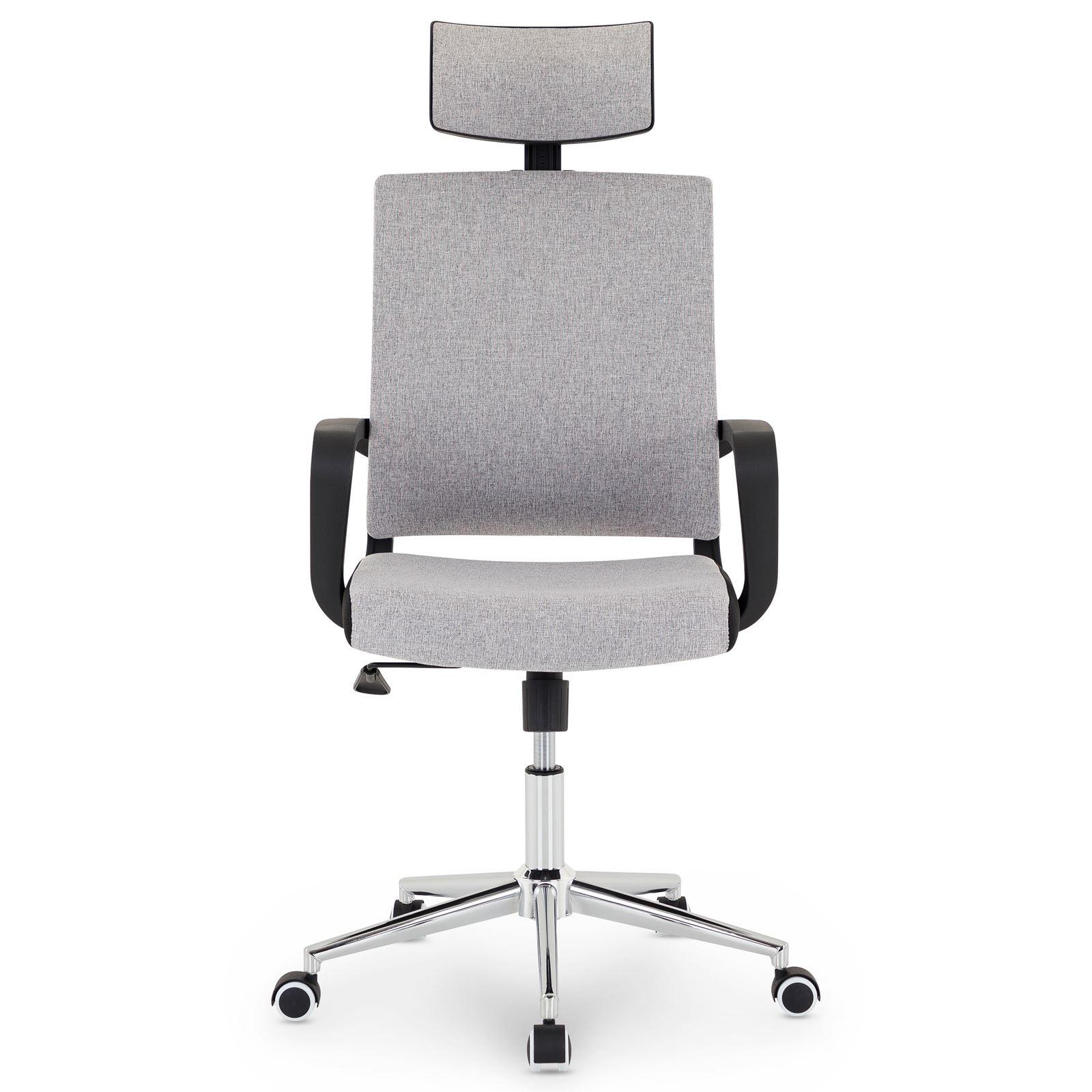 BÜRODREHSTUHL HERRY grau - Grau, Textil (57/124/62cm) - IDIMEX