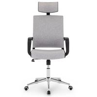 BÜRODREHSTUHL HERRY grau - Grau, Textil (57/124/62cm) - IDIMEX