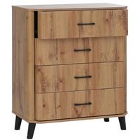 KOMMODE Hellbraun - Hellbraun, Holz (80/92/40cm) - MCW