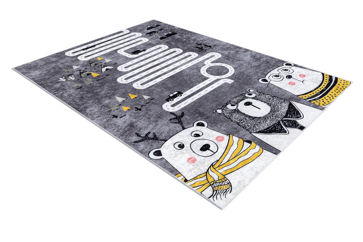 TEPPICH Junior 120/170 cm - Grau, Textil (120/170cm) - rugsX