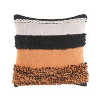 DEKOKISSEN Bunt 45/45 cm Mihalgazi - Multicolor, Naturmaterialien/Textil (45/45cm) - Beliani