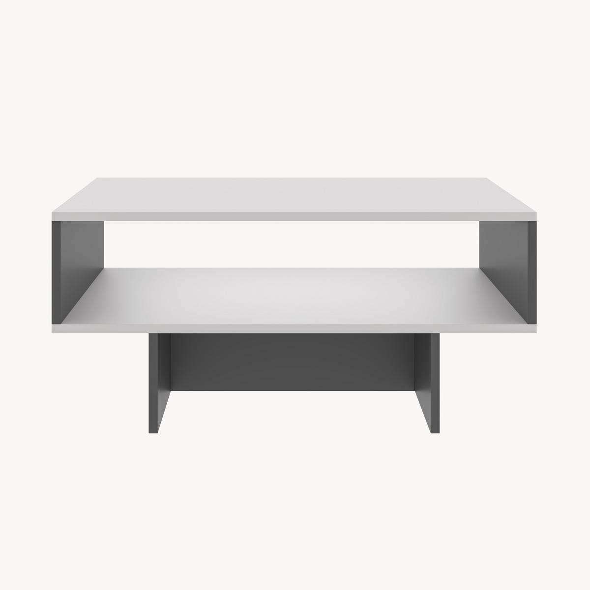 COUCHTISCH Mjölby 80/45/37 - Anthrazit, Holzwerkstoff (45/80/37cm) - [en.casa]