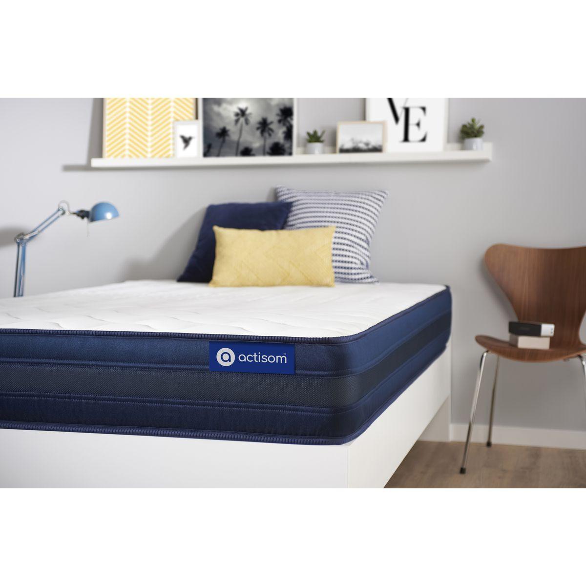 MATRATZE Actimemo tech Memory-Schaum 80 x 200 cm h4 - Weiß, Textil (80/200cm) - ACTISOM