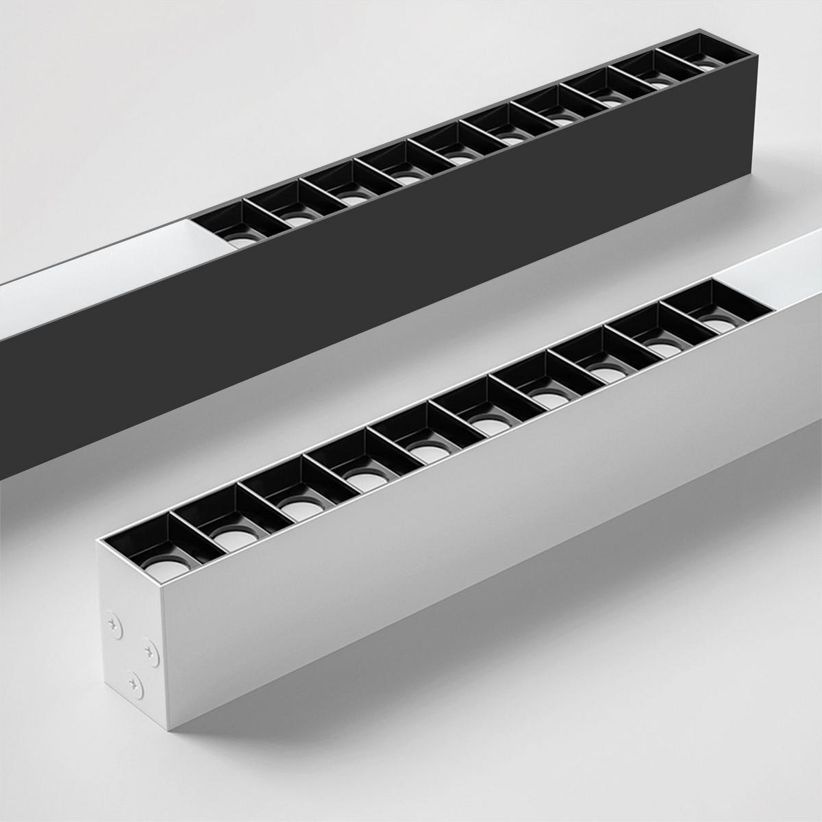 LED-DECKENLEUCHTE Ritter 107/3.5/5.5 cm - Weiß, Metall (106.5/5.2/3.3cm) - ZMH