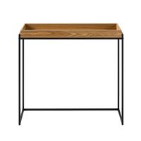 KONSOLE mit erhöhtem Rand - jessie 100/30/90 cm - Eschefarben, Holzwerkstoff (32.5/30/90cm) - Calicosy