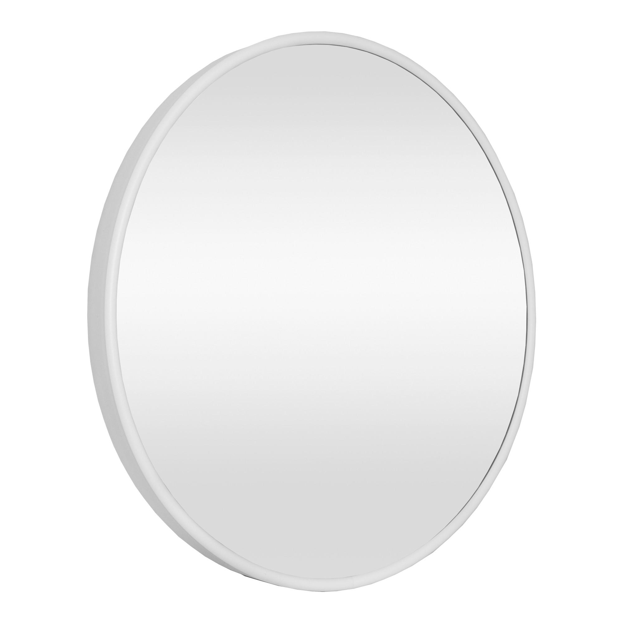 WANDSPIEGEL Ordona - Weiß, Glas/Metall (60/2.8/60cm) - [en.casa]