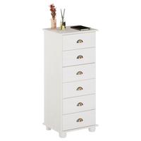 APOTHEKERKOMMODE COLMAR weiß - Weiß, Holz (49/114/39cm) - IDIMEX