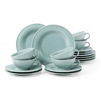 TEESERVICE Beat Color Glaze Arktisblau 18-tlg. - Blau, Keramik (2/2/2cm) - Seltmann Weiden
