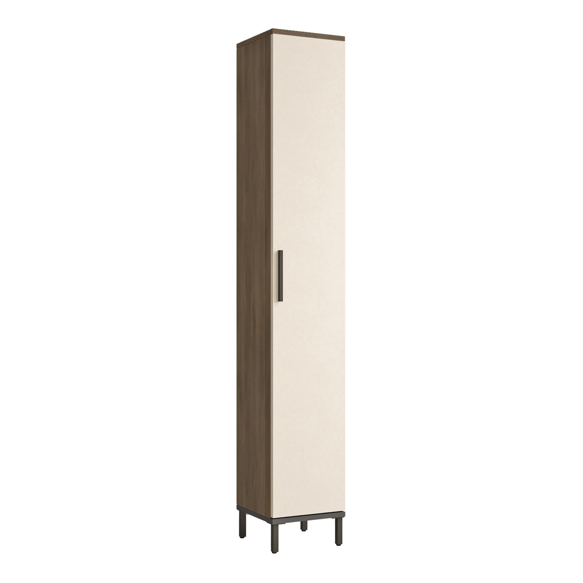 HIGHBOARD Lieto - Eichefarben/Beige, Holzwerkstoff/Metall (29.5/183.5/29.5cm) - [en.casa]