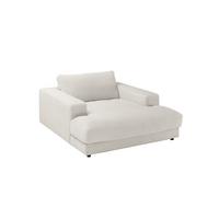 LONGSEAT MADELINE Silber Cord - Silberfarben/Schwarz, Kunststoff/Textil (150/86/170cm) - KAWOLA