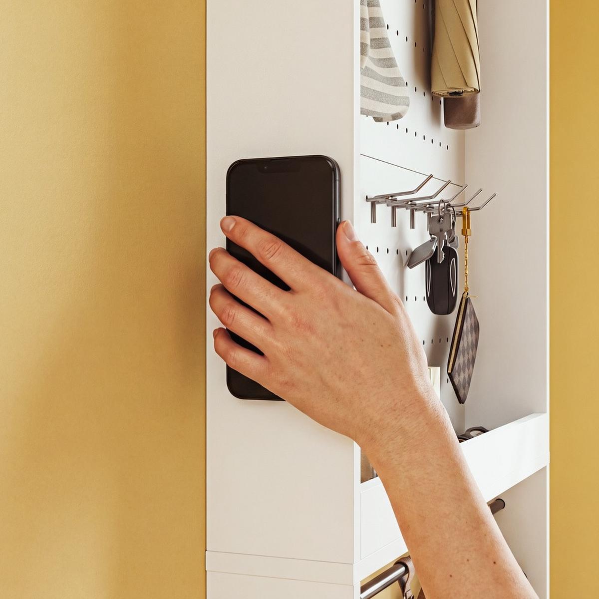 WANDGARDEROBE mit Schuhregal FHK39-W - Ahornfarben, Fell (70/190/12cm) - SoBuy