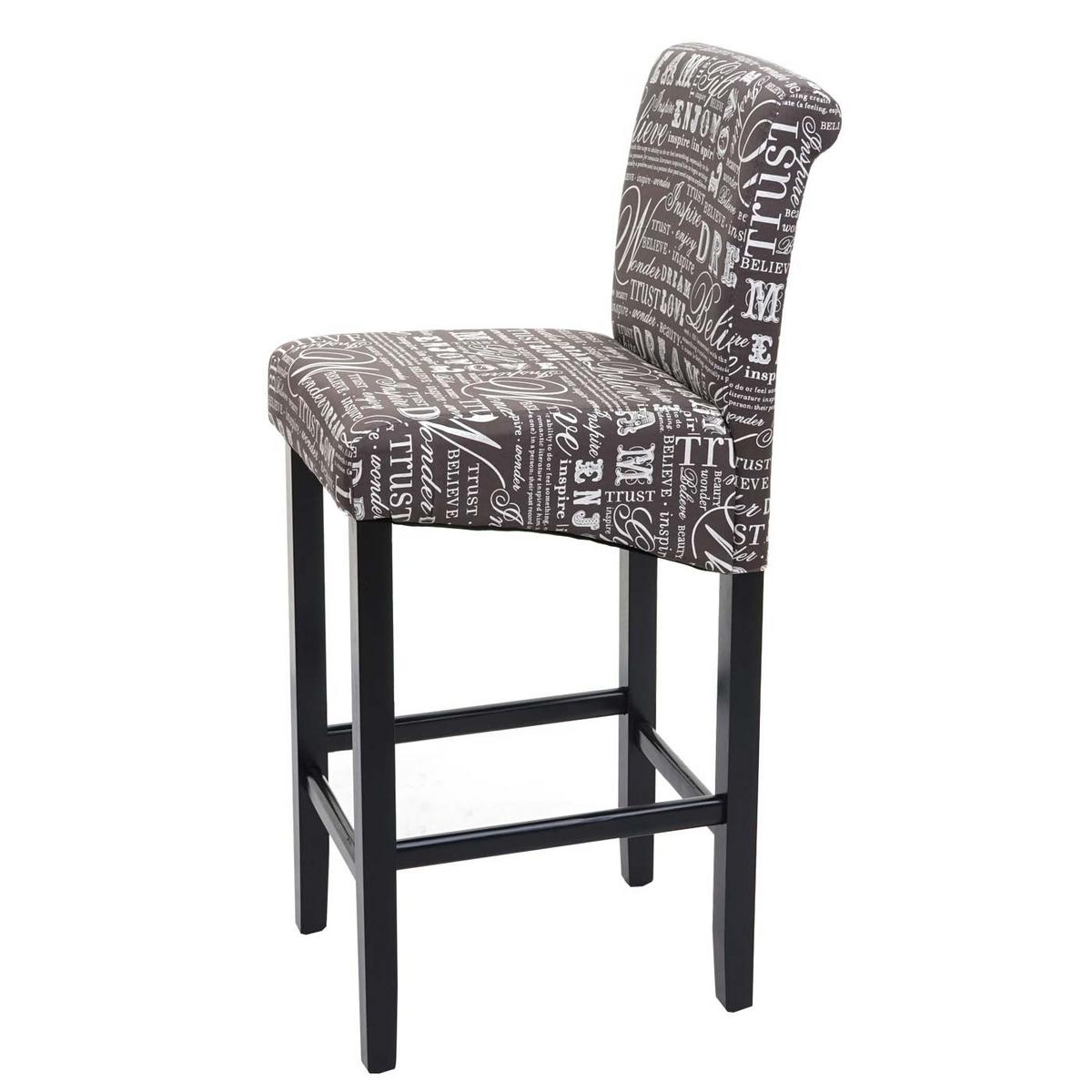 BARHOCKER Grau 2er-Set - Grau, Textil (39/105/53cm) - MCW