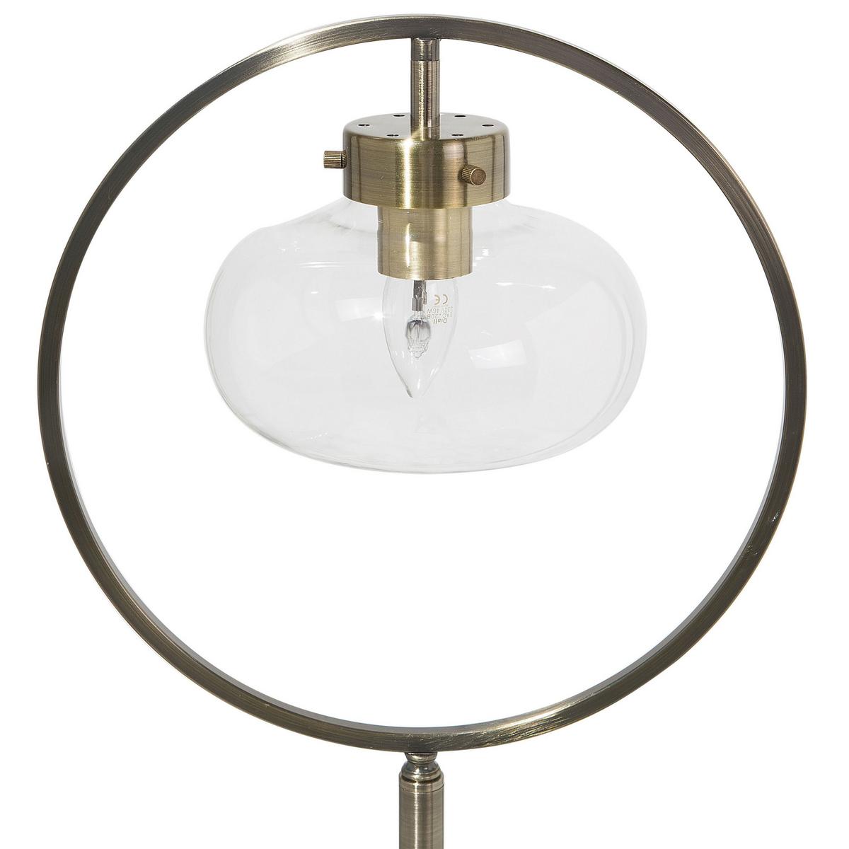 STEHLAMPE Severn 35/35/168 cm - Goldfarben, Metall (35/35/168cm) - Beliani