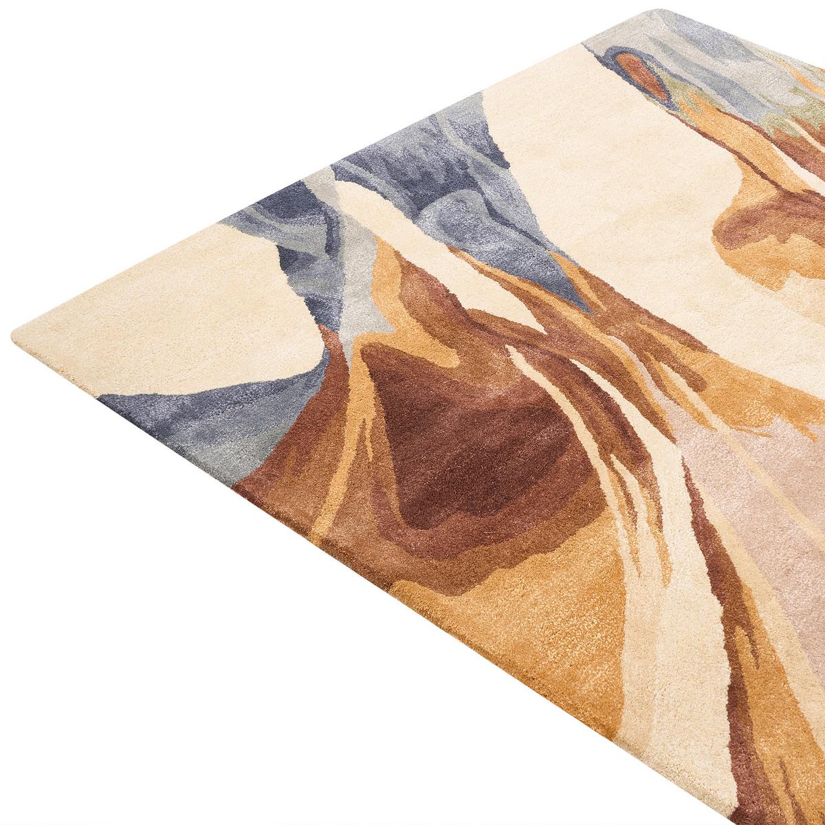 TEPPICH Bunt 160/230 cm Viskose Swabi - Multicolor, Textil (160/230cm) - Beliani