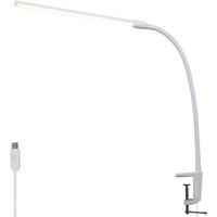 TISCHLAMPE Zwielanis 6.5/80.8/6.5 cm - Weiß, Metall (6.5/6.5/80.8cm) - ZMH