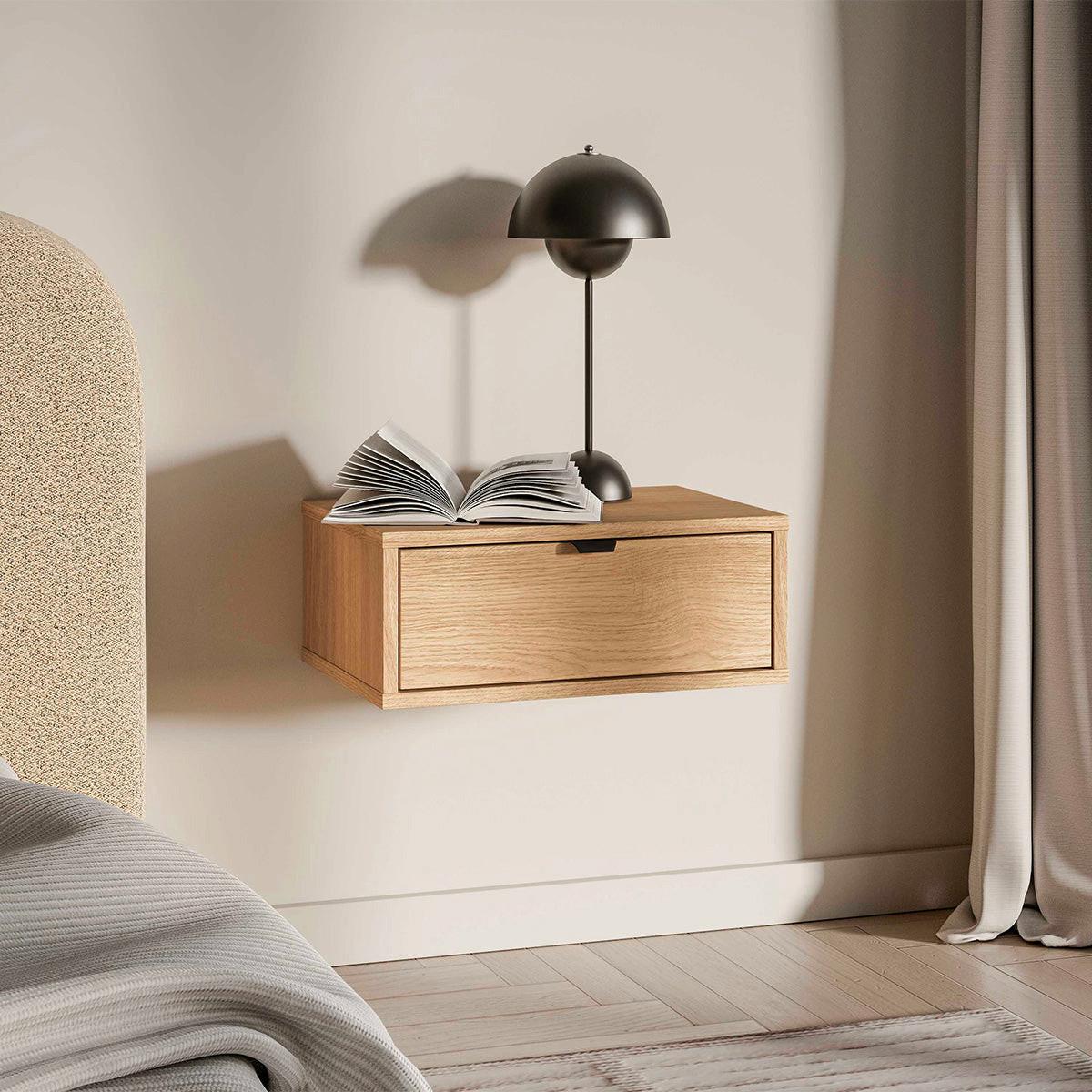 NACHTTISCH Nila Holz - Braun, Holzwerkstoff (45/18/33cm) - Petits-meubles