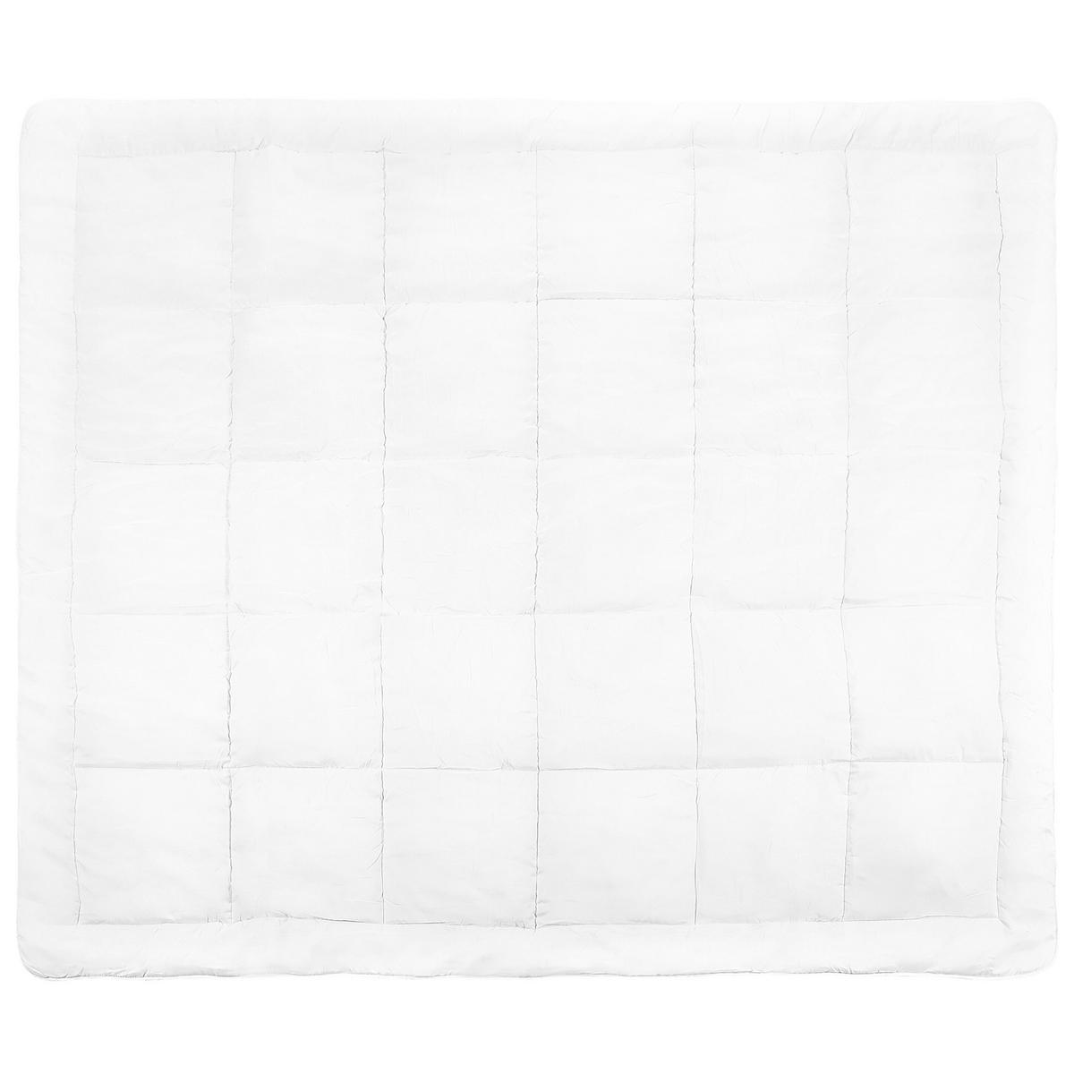 BETTDECKE Polyester Extra Warm 200/220 cm Lemberg - Weiß, Textil (200/220cm) - Beliani