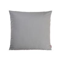 KISSENHÜLLE Wunschton silber 40/40 cm - Grau, Textil (40/40cm) - beties Heimtextil