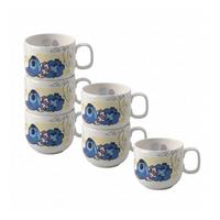BECHER MIT HENKEL Disney Stitch bunt 170 ml 6er Set - Multicolor, Keramik (170L) - Villeroy & Boch