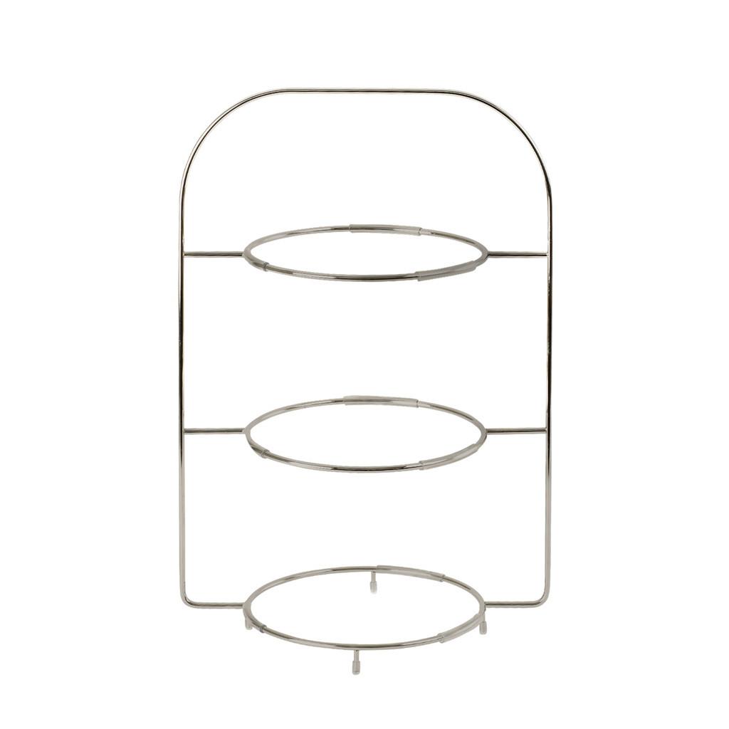 3-EBENEN-ETAGERE Anmut grau 30 x 20 x 40 cm - Grau, Metall (30/41cm) - Villeroy & Boch