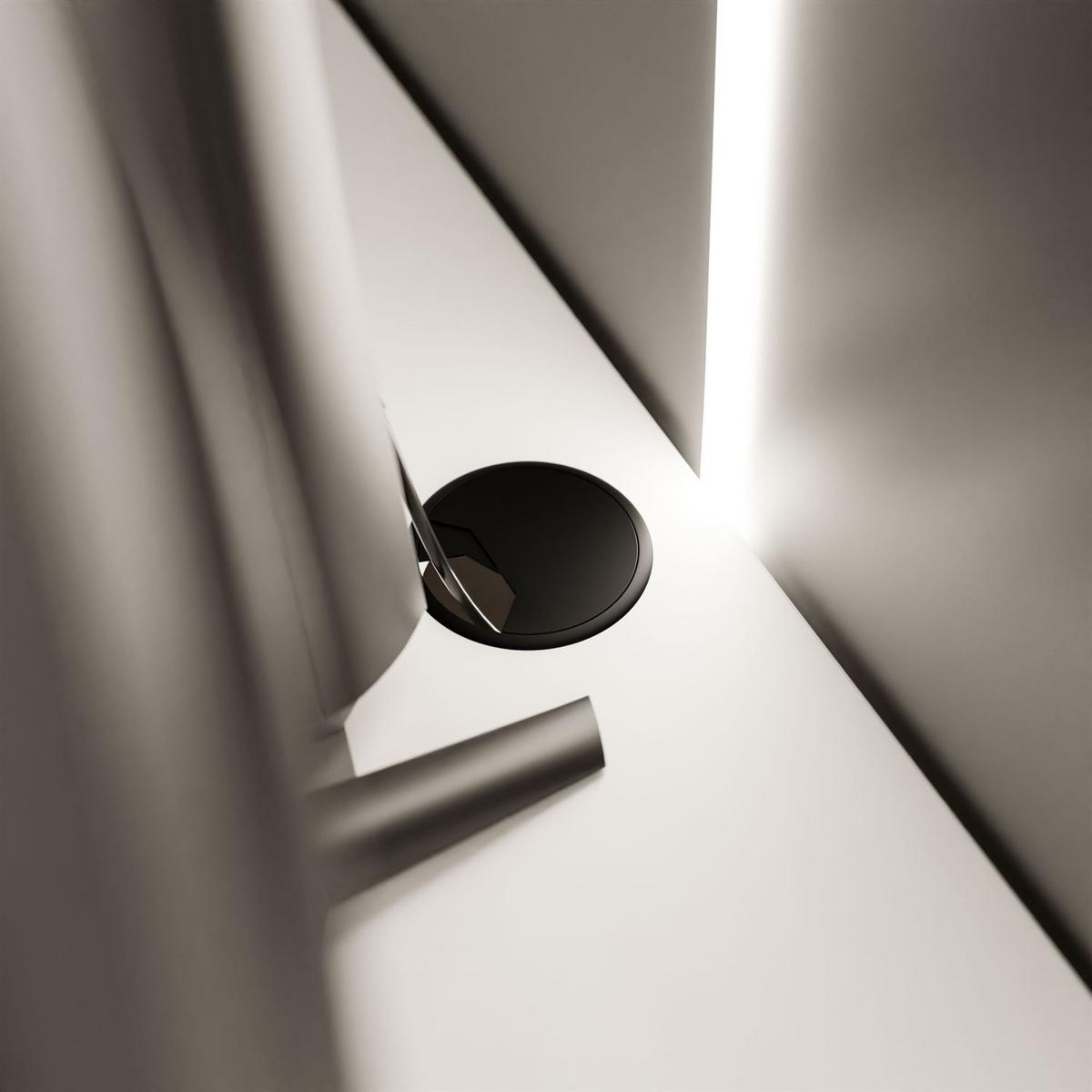 SCHREIBTISCH SPACE GAMING höhenverstellbar mit Metallbeinen schwarz/weiß - Weiß, Holzwerkstoff (70/140/69.5cm) - Lookway