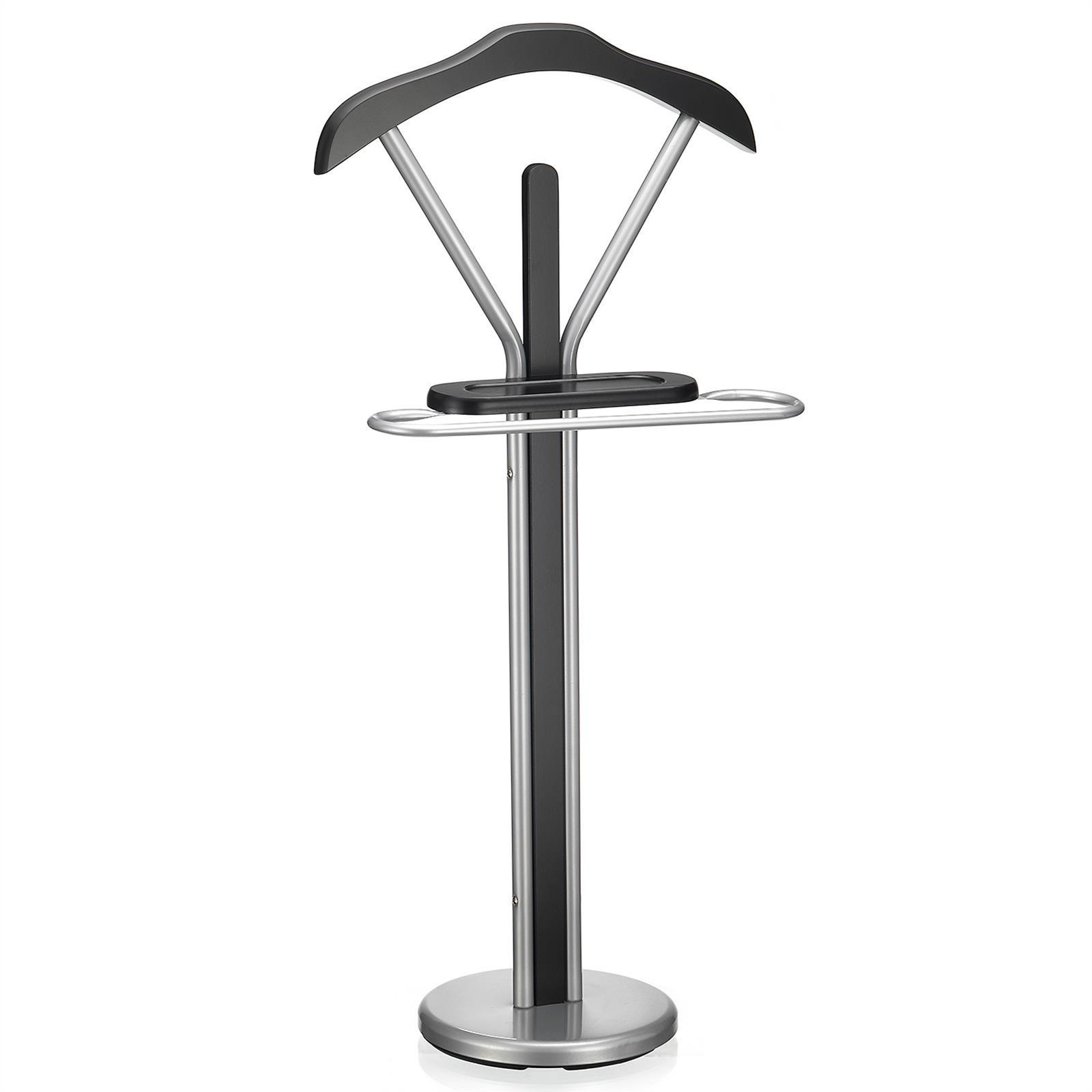 HERRENDIENER FABIO schwarz - Schwarz, Metall (45/108/30cm) - IDIMEX