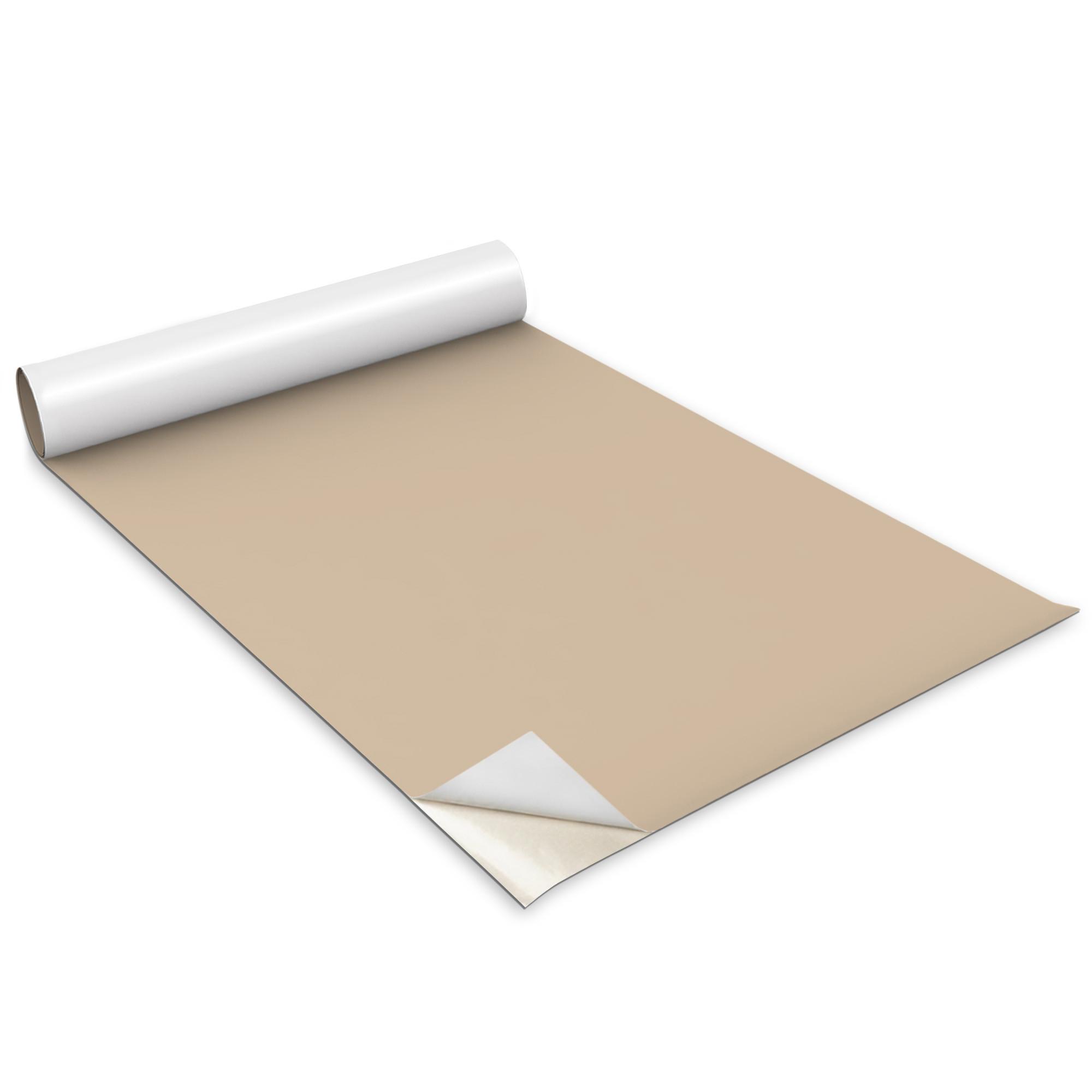 MÖBLAUFKLEBER 100x50 cm beige - Blaugrau, Kunststoff (50/0.1/100cm) - Wallfluent