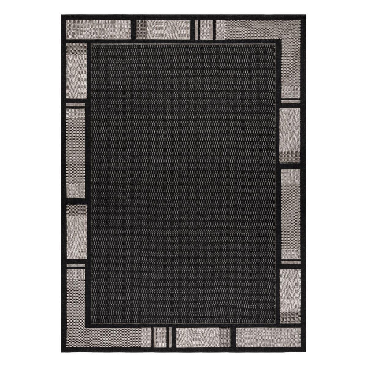 TEPPICH Floorlux 140/200 cm - Schwarz, Textil (140/200cm) - rugsX