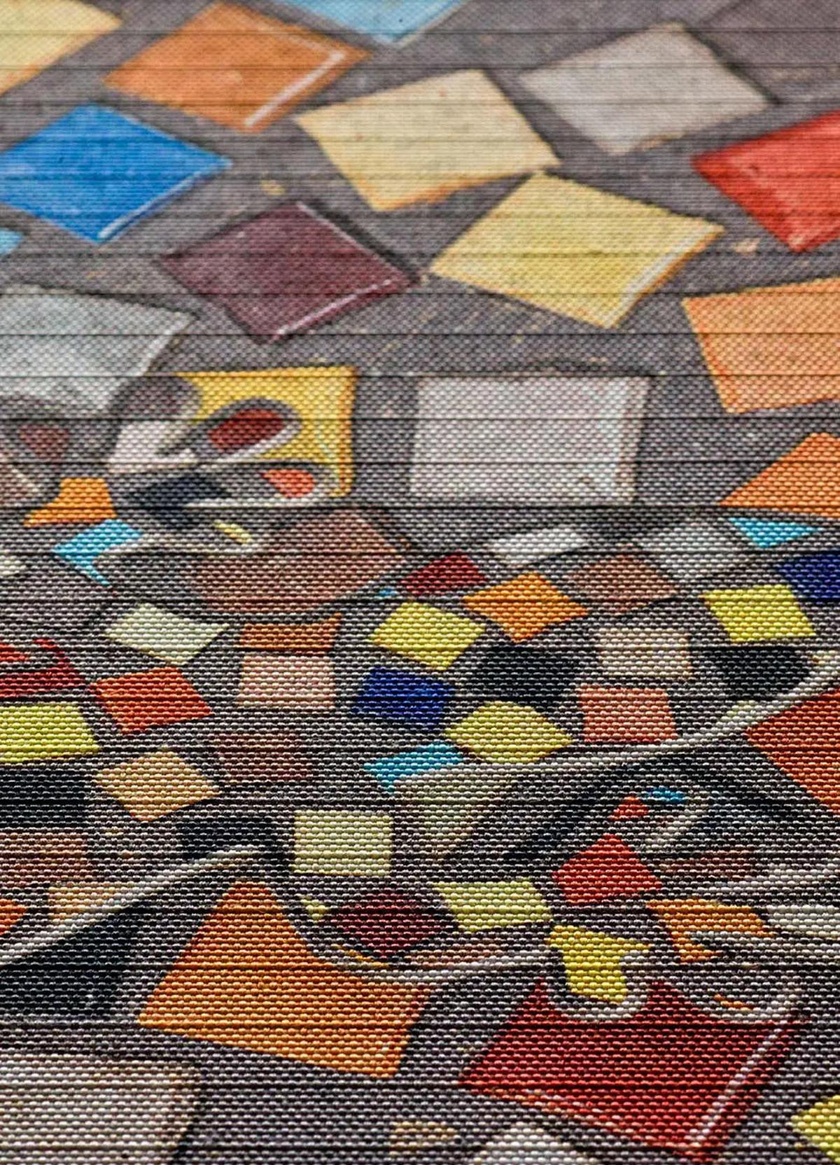 KÜCHENTEPPICH Mehrfarbig Ricci 52/100 cm - Multicolor, Textil (52/100cm) - Atticgo