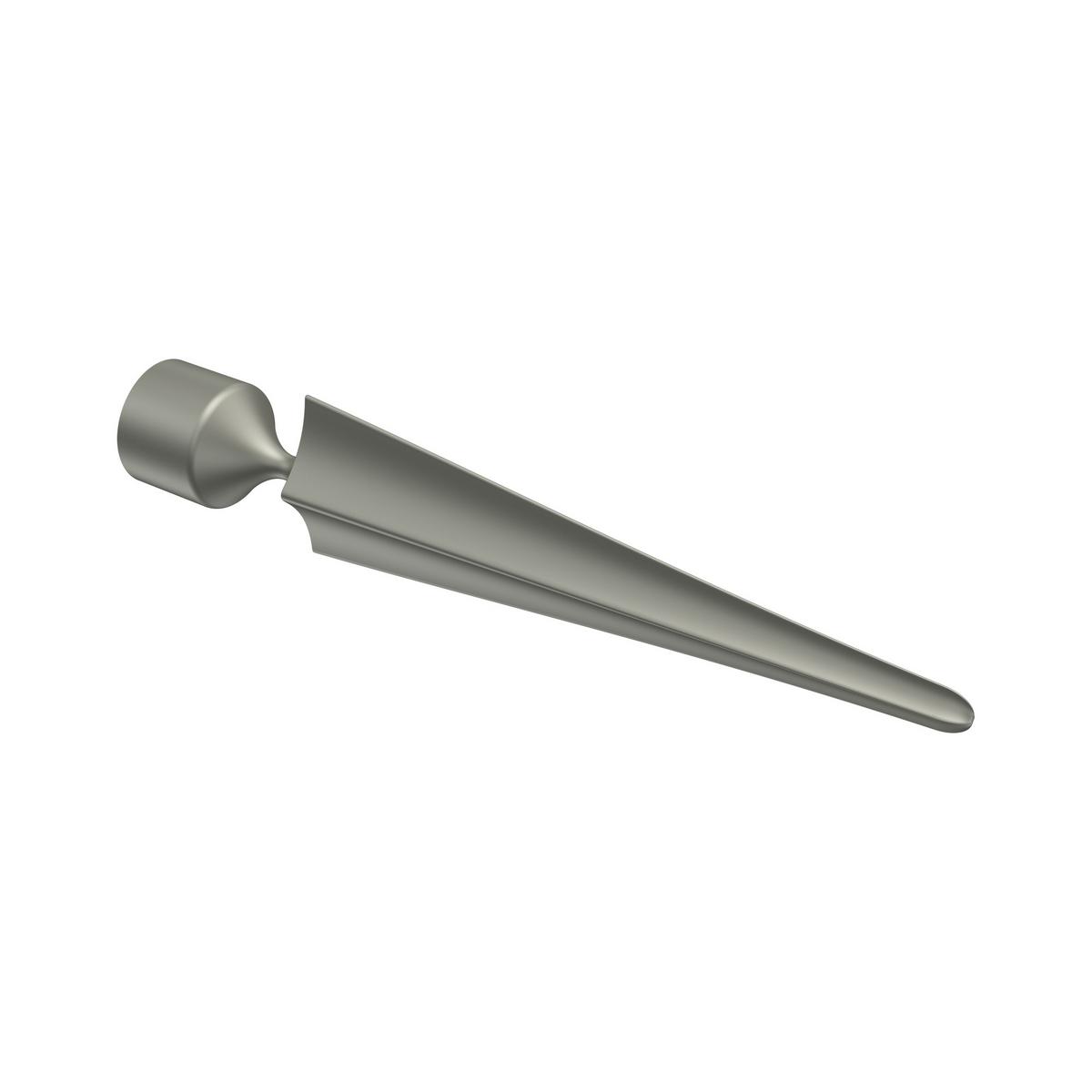 GARDINENSTANGE Olymp Lorenzo 200 cm, 1-läufig, 16 mm Ø Chrom matt - Chromfarben/Nickelfarben, Metall (200cm) - INTERDECO