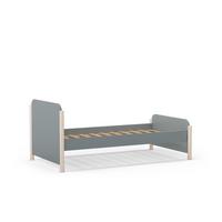 BETT Enola Grün 199/107.2/70 cm - Grün, Holz (190/90cm) - Calicosy