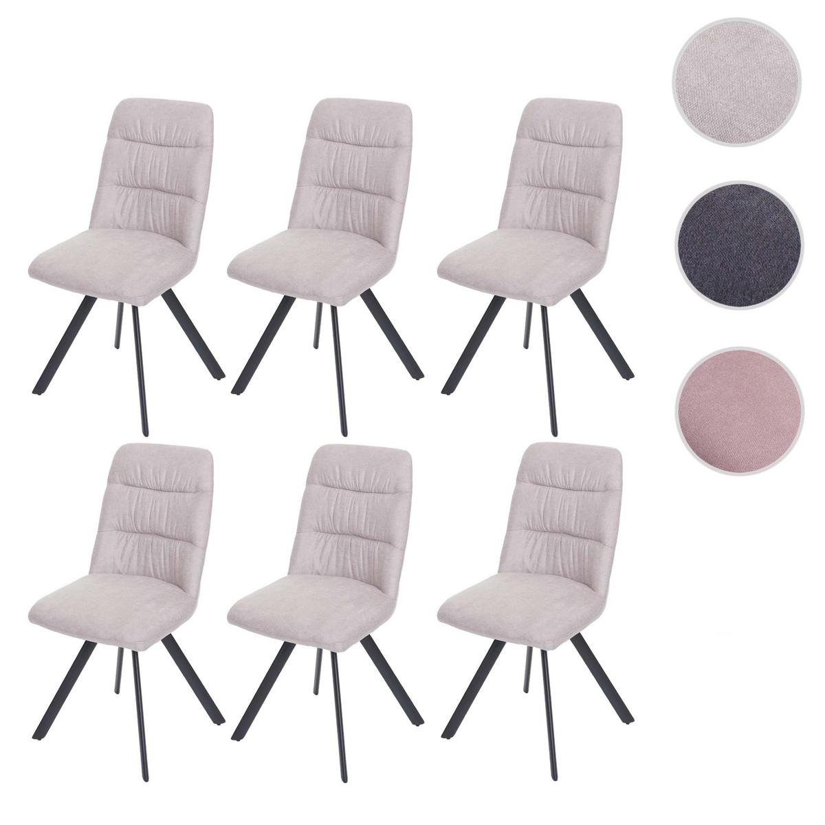 ESSZIMMERSTUHL Beige 6er-Set - Beige, Textil (45/94/45cm) - MCW