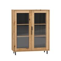GESCHIRRSCHRANK Soly Holz - Braun, Holzwerkstoff (103.2/126.2/40.3cm) - Petits-meubles