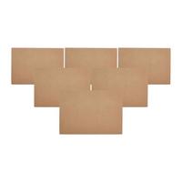PLATZMATTEN Fenya Braun 43 x 30 cm 6er Set - Braun, Kunststoff (43/30/0.2cm) - Ritzenhoff Breker