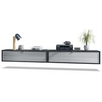 LOWBOARD Lana Fronten in Avola-Anthrazit - Anthrazit, Holzwerkstoff (120/29/37cm) - Vladon