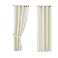 VORHANG 2ER SET PALERMO HxB 175x140 cm Creme - Creme, Textil (140/175cm) - Gardinenbox