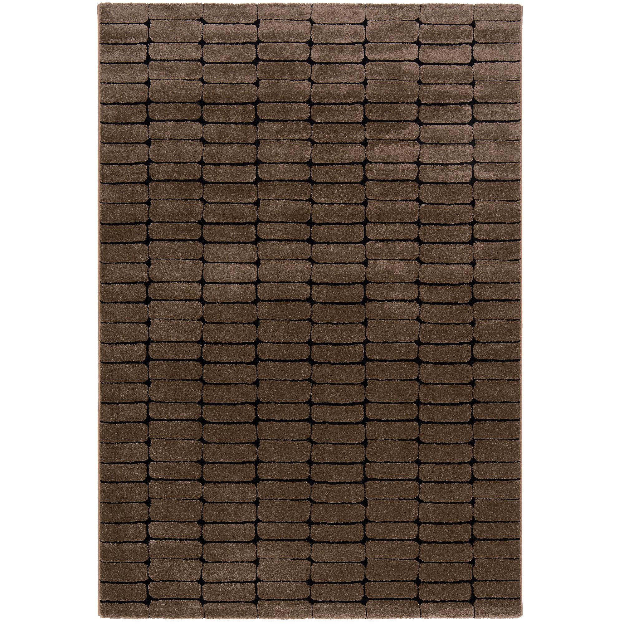 DESIGNER TEPPICH NOSY MODERN - Braun, Textil (160/230cm) - Pergamon