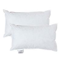 FÜLLKISSEN 2er-Set, Federkissen 30/50 cm - Weiß, Textil (30/50cm) - Homescapes