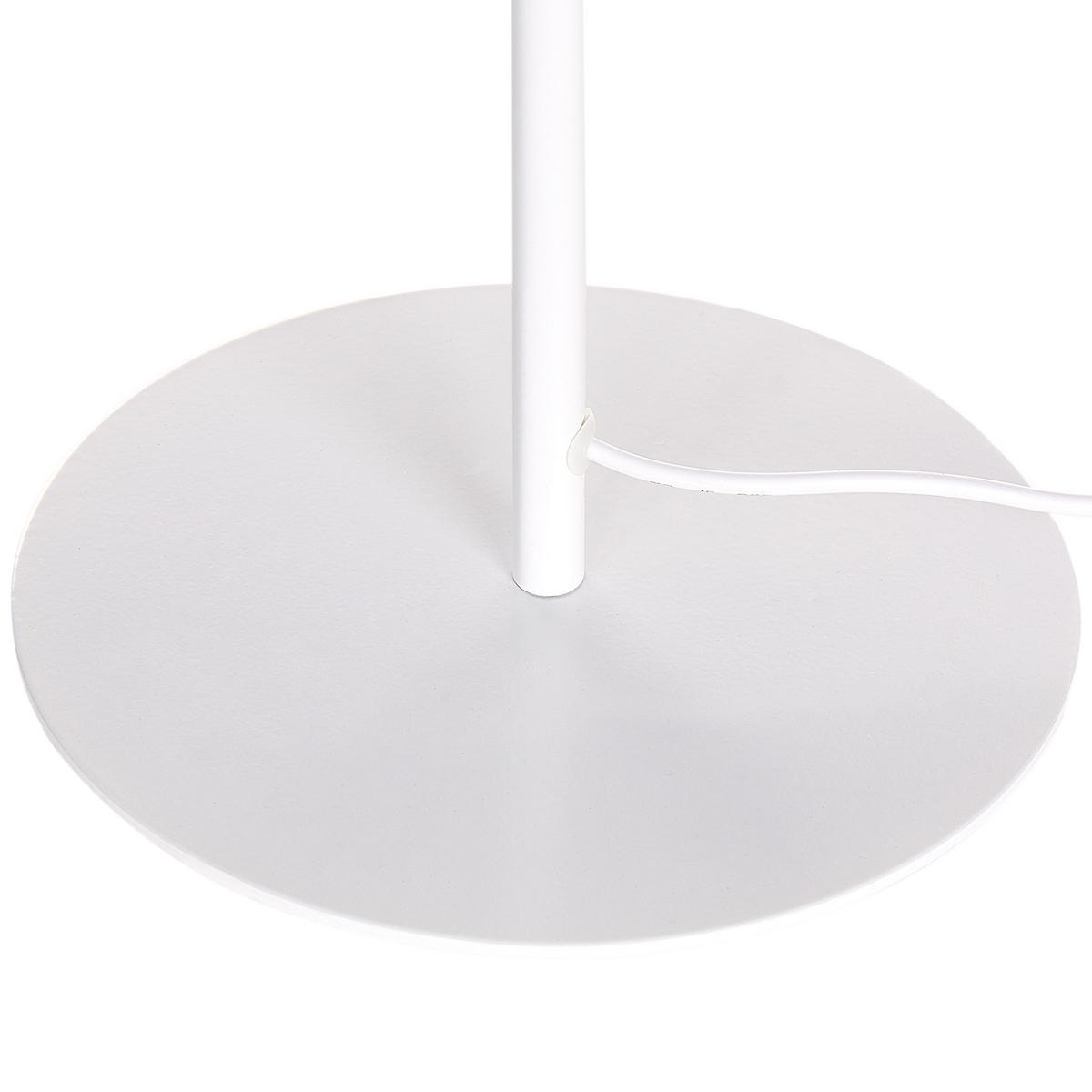 TISCHLEUCHTE Weiß Galetti - Weiß, Metall (22/30/41cm) - Beliani