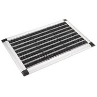 ALU-FUSSMATTE AluGant - Silberfarben, Metall (60/40cm) - BoMoe