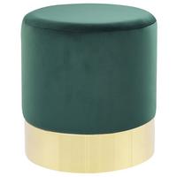 POUF Sophia 39/39/40 cm - Grün, Textil (39/40/39cm) - Beliani