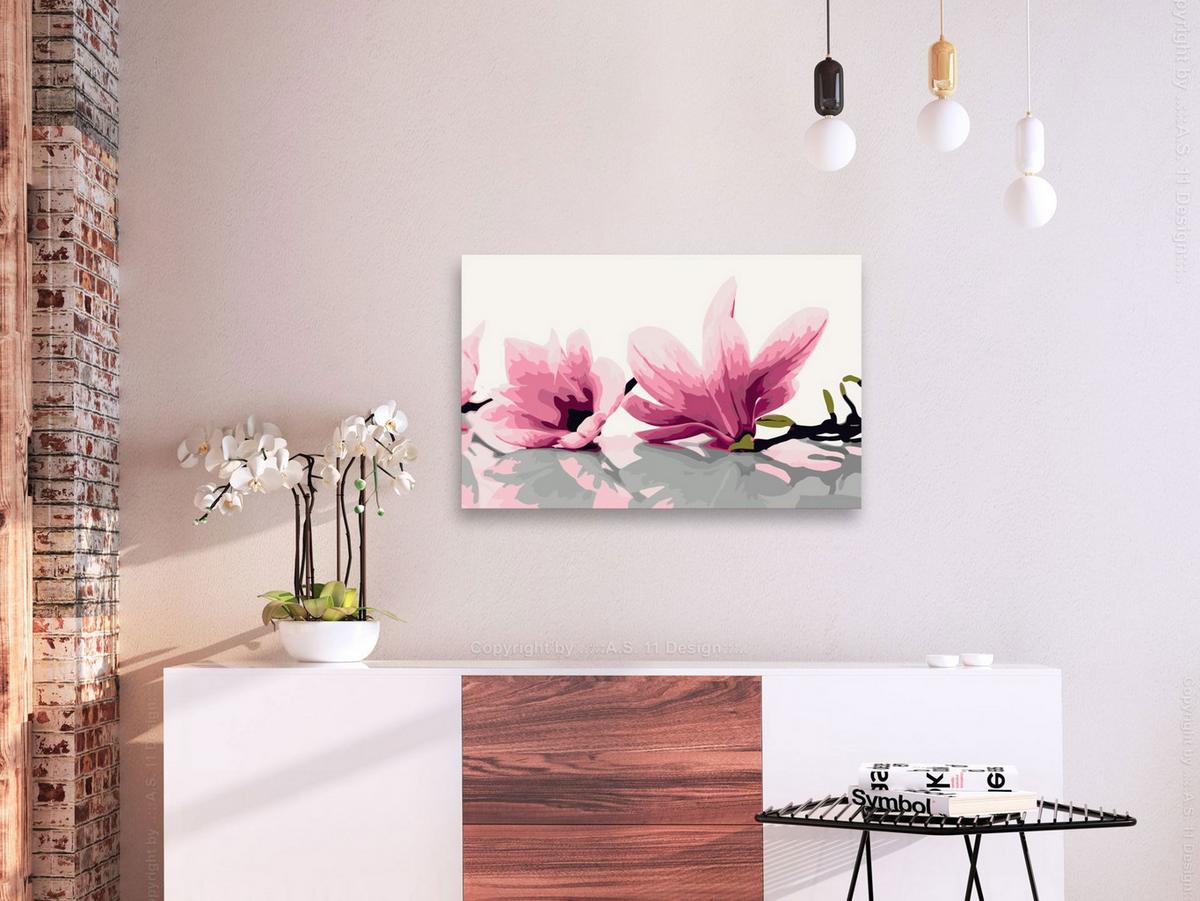 MALEN NACH ZAHLEN 50/40 cm - Multicolor, Textil (1.4/40cm) - KUNSTLOFT