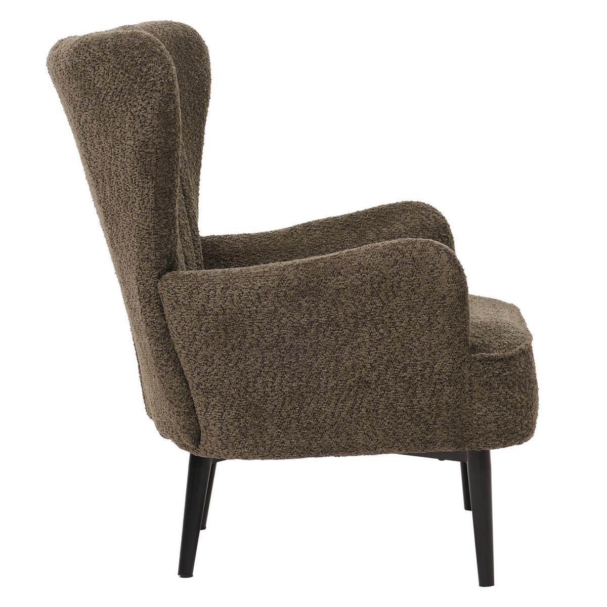 LOUNGE-SESSEL Dunkelgrün - Dunkelgrün, Textil (75/80/78cm) - MCW